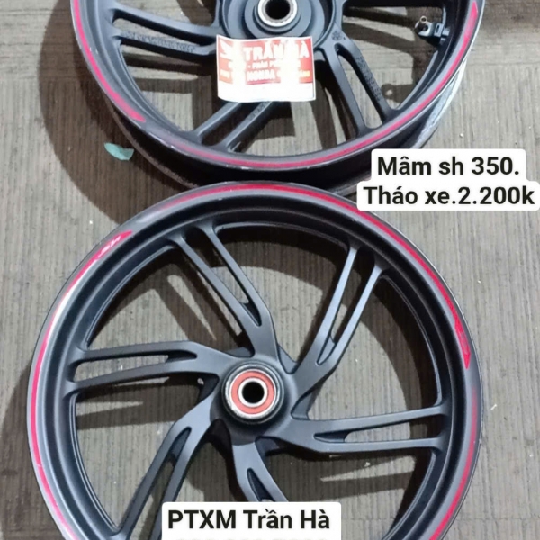 Mâm trước + mâm sau Sh350i