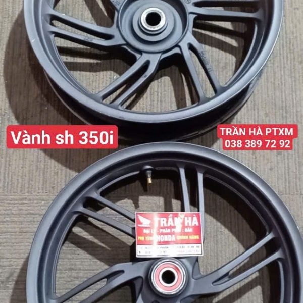 Mâm trước + mâm sau Sh350i