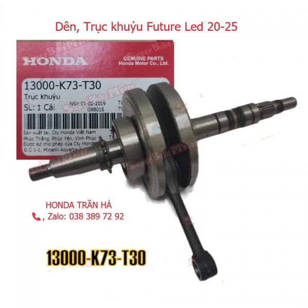 Dên zin Future Led 2017-2025 chính hãng Honda, Bộ trục dên