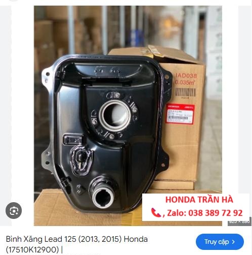 bình xăng lớn/ thùng xăng Lead 2014-2017