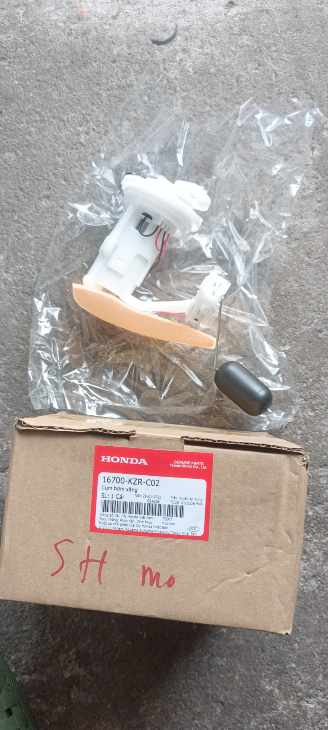 Cụm Bơm Xăng Sh Mode 2014-2019 16700KZRC02