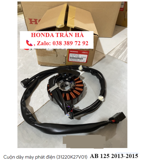 Cuộn Lửa AB 125 2014,2015 kích 4 chân