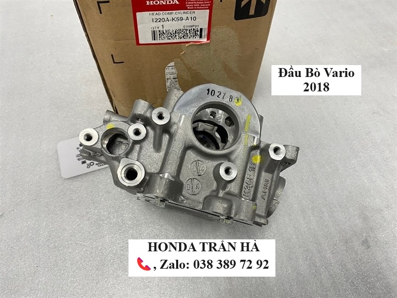 Đầu bò VARIO CLICK 125 150, PCX 150, ADV 150 nhập khẩu Honda Indo, Đầu máy quy lát