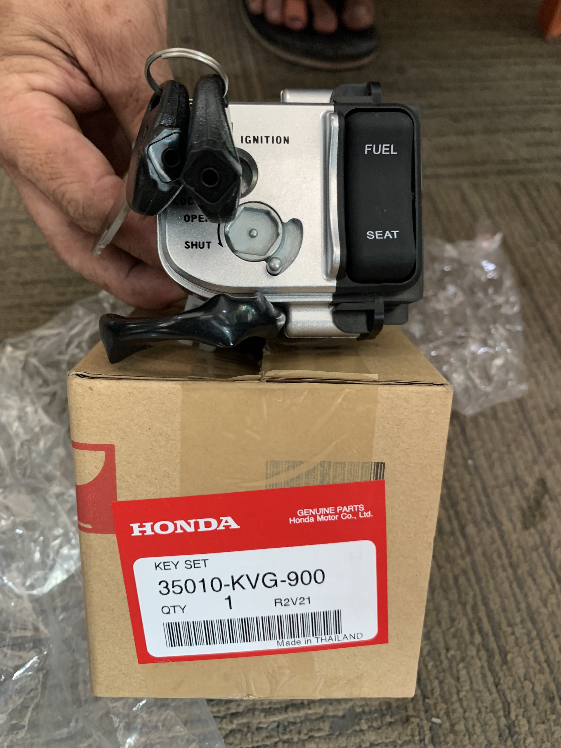 ổ khóa AB thái 207-2010