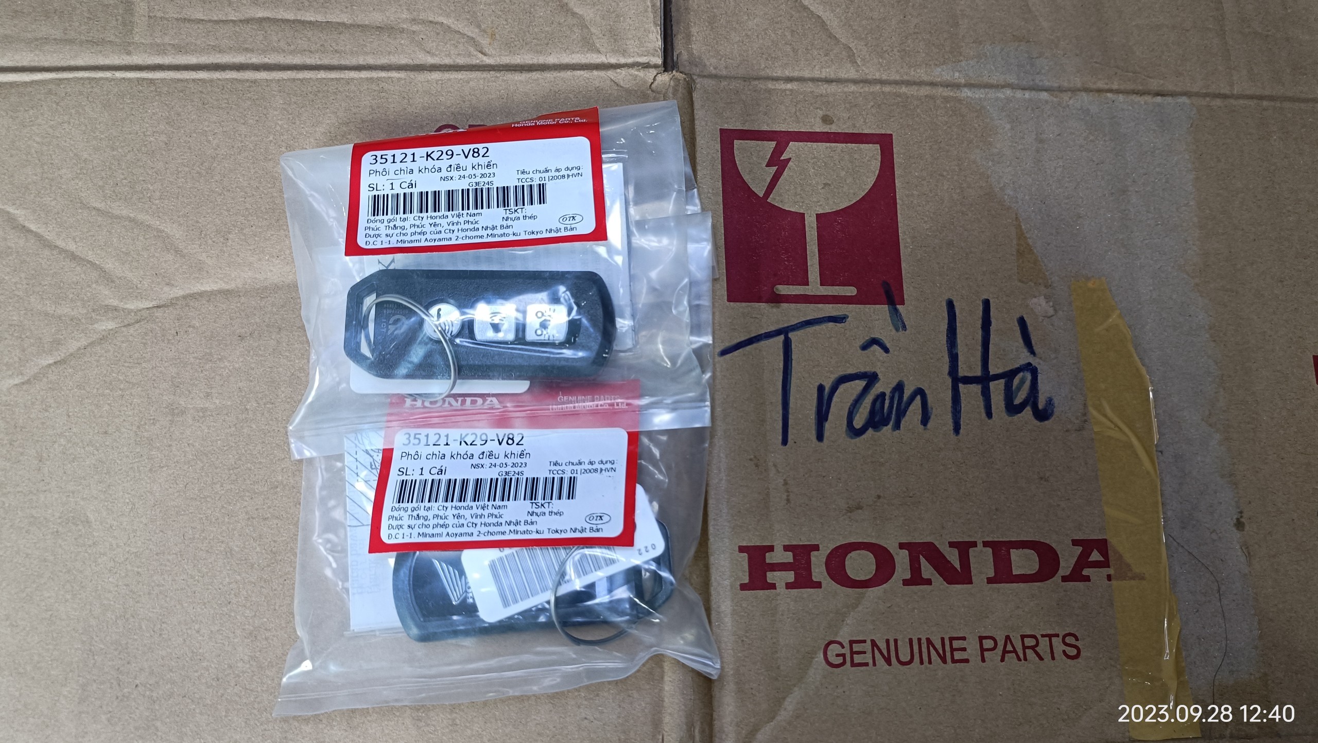 REMOTE SH MODE 2017/2018/2019 35121K29V82 