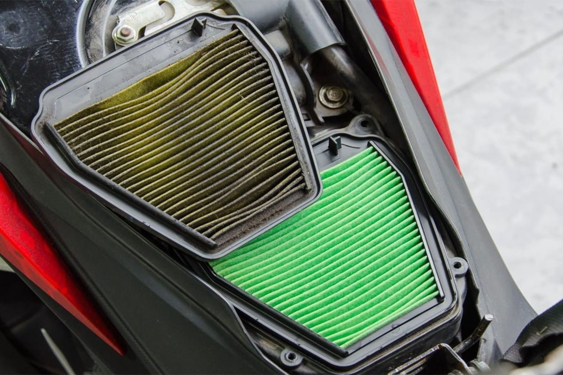 Tại sao lọc gió xe máy lại quan trọng? Khi nào cần thay mới?